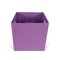 John Louis Home Fabric Bins, Canvas, Violet, 11 in W BIN-C-C10 - alternate 2